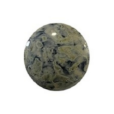 18mm Cabochon par Puca® Black Stony Beige 23980/33301 | Glass Beads