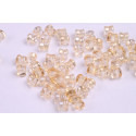 Preciosa Pellet Beads 4x6mm Crystal Blond Flare 23901 | Czech Glass