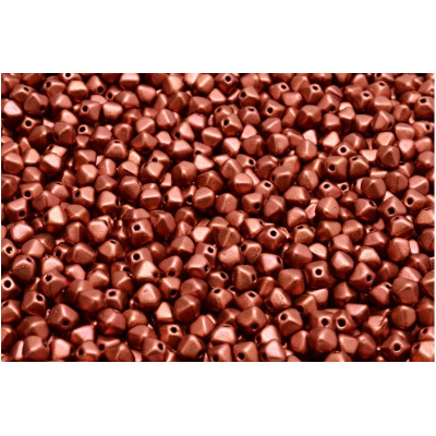 Bicone Beads 4x4mm Copper 00030-01750 | Rutkovsky