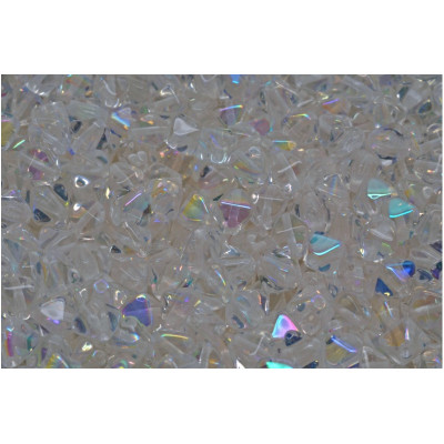 Crystal AB Bicone Beads 6x6mm 00030-28701 | Rutkovsky