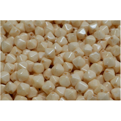 Bicone Beads Cream 02010-14413 6x6mm | Rutkovsky