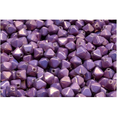 Czech Bicone Beads 6x6mm Violet 02010-15726 | Rutkovsky