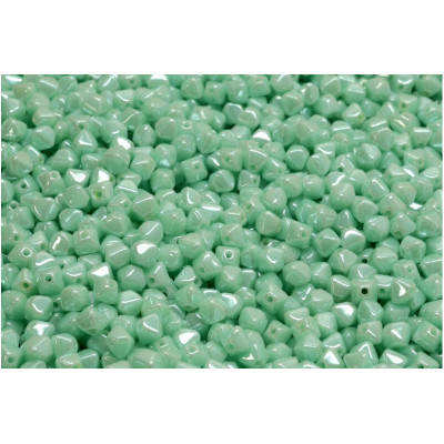 Bicone Beads 4x4mm Mint Green 63110-14400 | Glass Beads