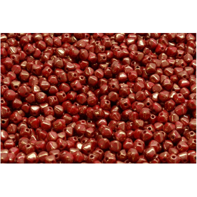 Bicone Beads 4x4mm Red 93200-15496 | Rutkovsky