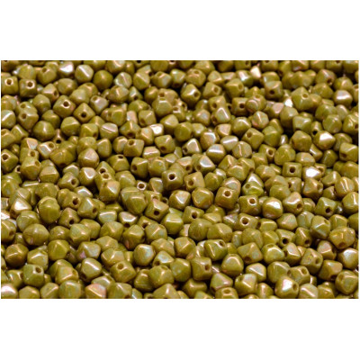 Olive Green Bicone Beads 4x4mm 83120-15001 | Rutkovsky