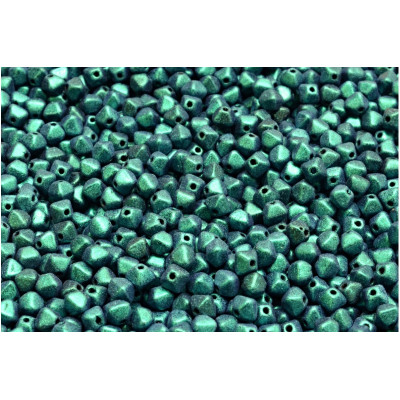 Teal Bicone Beads 4x4mm 23980-79209 | Czech Glass