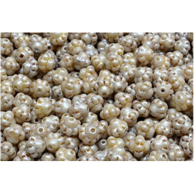 Spinner Beads 6x6mm Beige Luster 02010-65321 | Rutkovsky