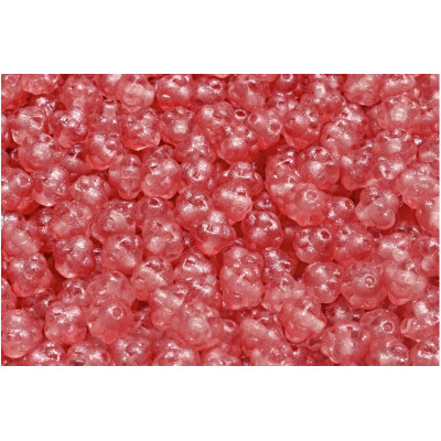 Pink Luster Spinner Beads 6mm 00030-542005 | Rutkovsky