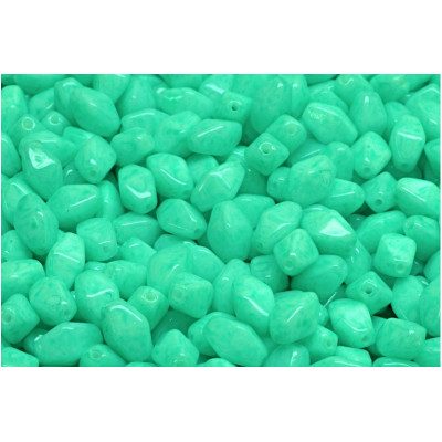 Turquoise Long Bicone Beads 8x6mm 02020-34309 | Rutkovsky
