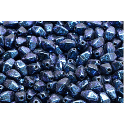Long Bicone Beads 8x6mm Nebula Blue 23980-86966 | Rutkovsky
