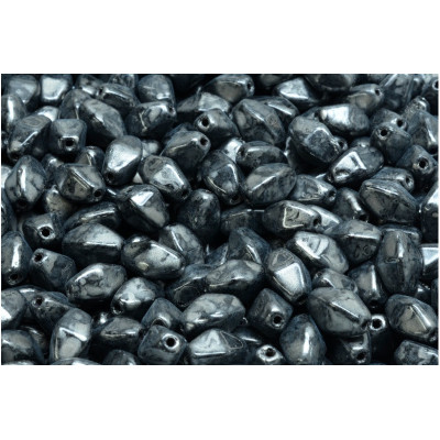 Long Bicone Beads Metallic Hematite 23980-86790 | 8x6mm