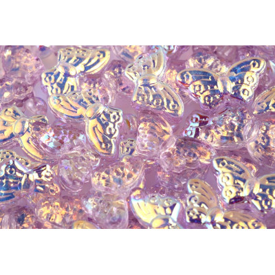 Butterfly Beads no. 5927 - Iridescent Lavender Mist