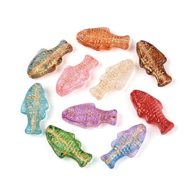 Trout Beads no. 6044 - Shimmering River Gem Mix