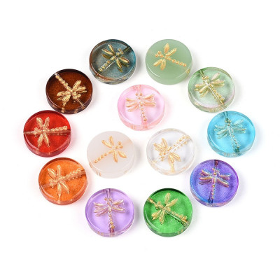 Dragonfly Beads no. 6045 - Vibrant Celestial Garden Mix