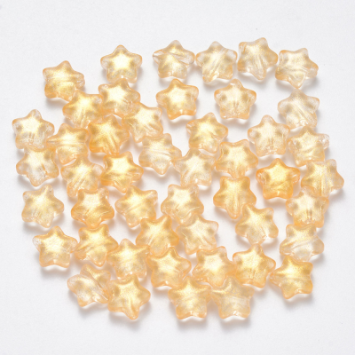 Star Beads no. 6047 - Sunlit Golden Shimmer