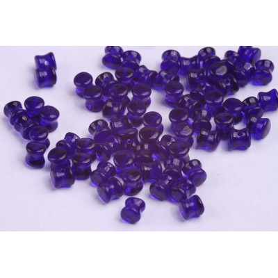 Preciosa Pellet Glass Beads 4x6mm Cobalt Blue 30090 | 30pcs
