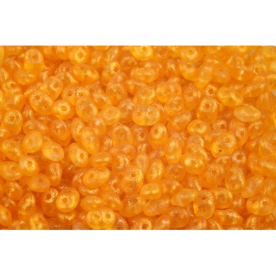 Matubo Superduo Orange Hyacinth 00030/54207 | Czech Glass Beads