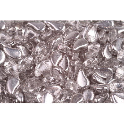 Paisley Duo no. 148 - Brilliant Metallic Silver Mirror