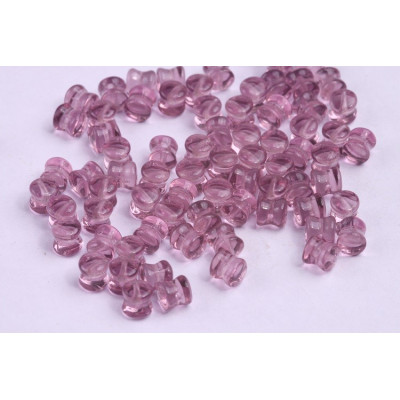 Preciosa Pellet Beads 4x6mm Amethyst Medium 20040 | Czech Glass