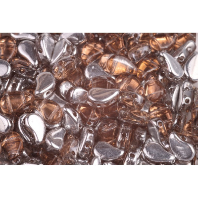 Paisley Duo no. 169 - Radiant Backlit Peach Glow