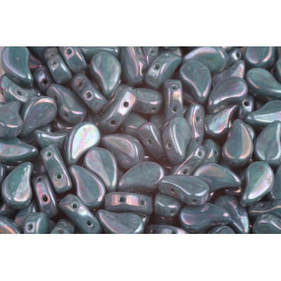 Paisley Duo no. 176 - Ethereal Galactic Turquoise