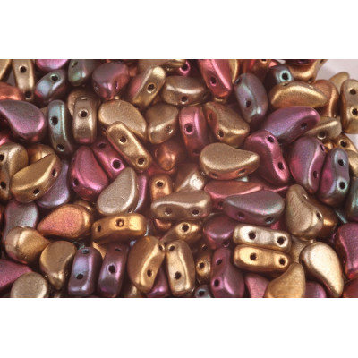 Paisley Duo no. 178 - Crystal Orange Rainbow