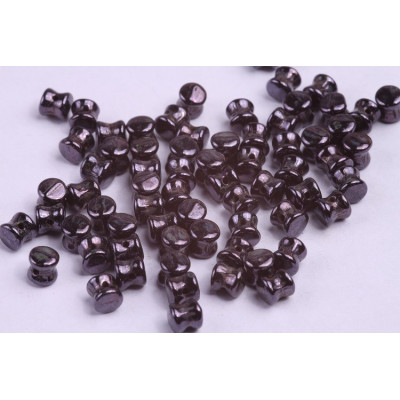 Pellet par Puca Beads Jet Bronze 23980/14415 | Czech Glass Beads