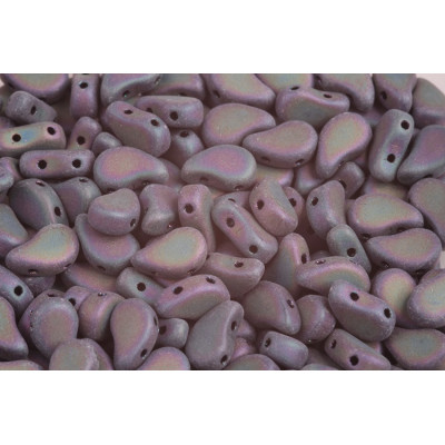 Paisley Duo no. 183 - Matte Iridescent Red Dusk