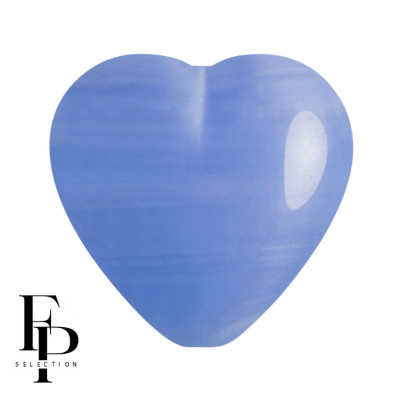 Czech Glass Heart Beads Opaque Sky Blue 15x16mm - FP Selection