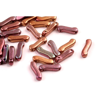 Matubo Z Beads 10mm Matte Metallic Mauve 00030/01640 | Czech Glass