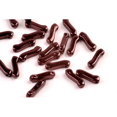 Matubo Z Beads 10mm Wine Metallic 23980/15726 | Czech Glass