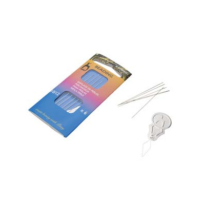 Pony Beading Needles Size 10/12 - Professional 6-Pack