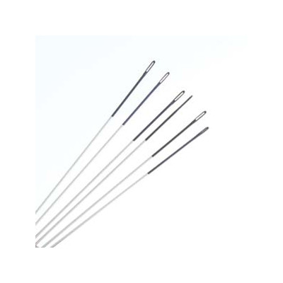 Beading Needle Size 10 with Black Eye for Seed Beads