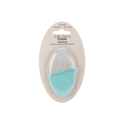 John James Pebble Beading Needles Sizes 10/12 - 4 Pieces