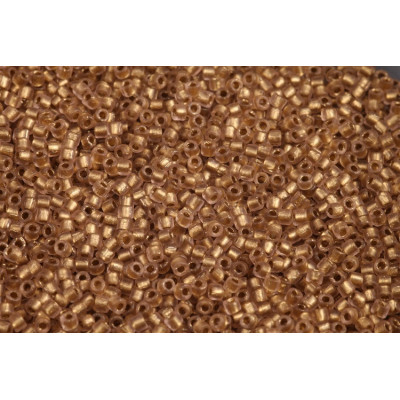 Matubo 10/0 Seed Beads Coral Gold Metallic 70120-85106 | Glass Beads