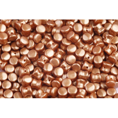 Preciosa Pellet Beads 4x6mm Pearl Pastels Wheat 02010/25003 | 30pcs