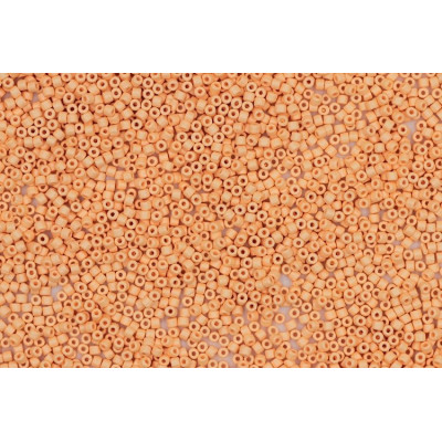 Matubo 10/0 Seed Beads Matte Peach 02010-12903 | Czech Glass