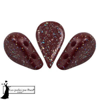 Amos® par Puca® 5x8mm Constellation Garnet 25407-49 | Glass Beads