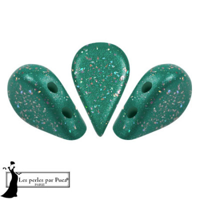 Amos® par Puca® Beads 5x8mm Constellation Green 25449 | Glass