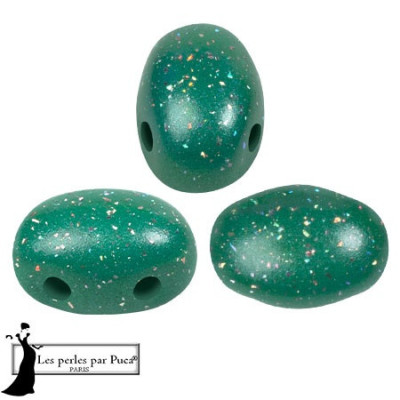 Samos® par Puca® 5x7mm Constellation Green 25449-49 | Czech Beads