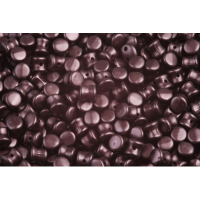 Preciosa Pellet Beads 4x6mm Chocolate Brown 02010/25036 | Czech Glass