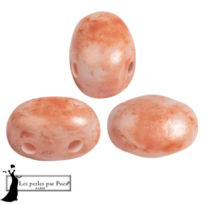 Samos par Puca Peach 03000/69010 5x7mm | Czech Glass Beads
