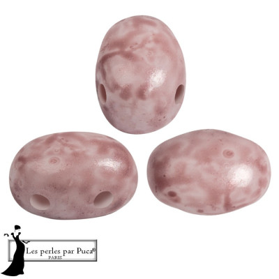 Samos® par Puca® 5x7mm Mishmash Mauve 69012 | Czech Glass Beads