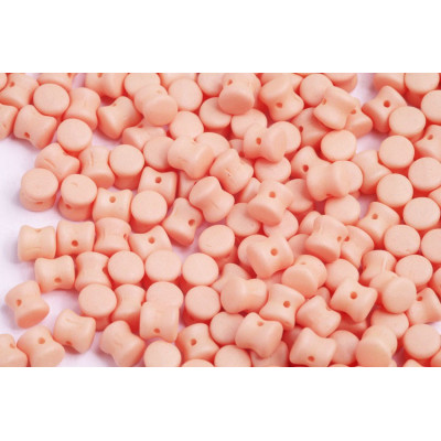 Preciosa Pellet Beads 4x6mm Light Peach Silk 29563 | Czech Glass