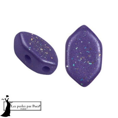 Paros par Puca No. 109 Constellation Purple Rain 7x4mm | Glass Beads