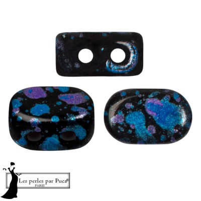 Lipsi® par Puca® 7x4mm Enamel Blue 23980/94603 | Czech Glass Beads