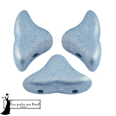 Hélios® par Puca® 6x10mm Metallic Mat Light Blue 23980/79030