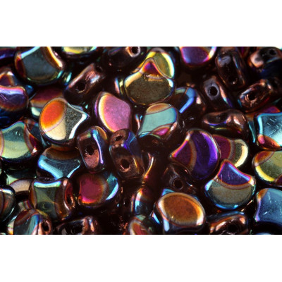 Matubo Ginko Beads Jet Summer Rainbow 23980/27855BD | 7.5mm