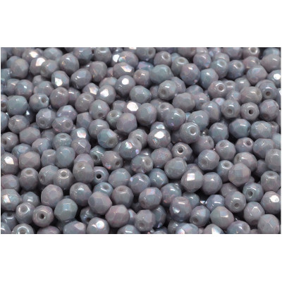 Fire Polished Beads 4mm Violet Luster 03000-15001 | Czech Glass