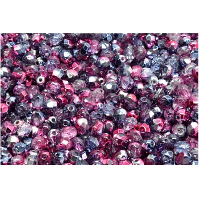 Fire Polished Beads 4mm Violet Metallic 00030-27001-48221 | Rutkovsky